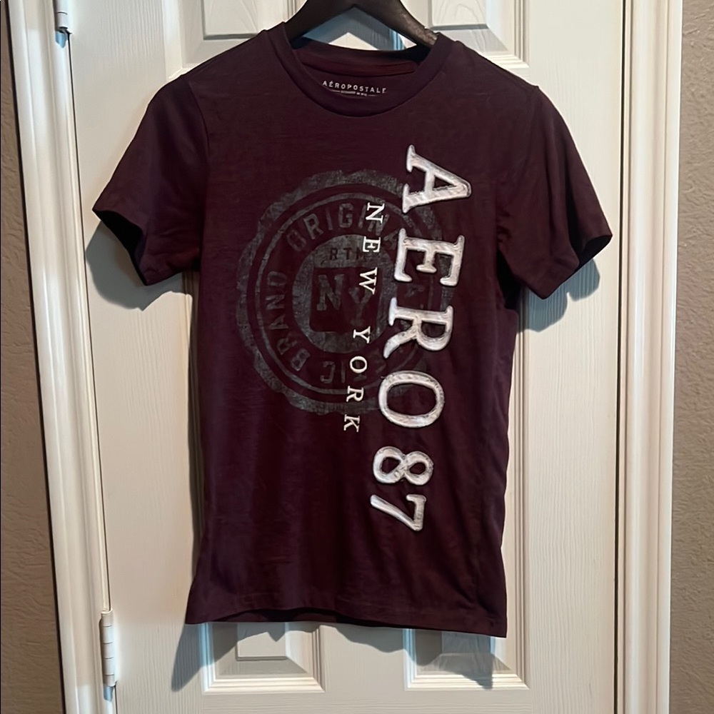 Aeropostale Red Short Sleeve Tee